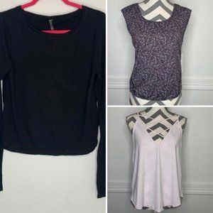 VIMMIA Bundle of 3 WORKOUT Top Size M NWT
